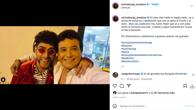 Yo soy: ‘José José’ se pronuncia tras ser eliminado por ‘Bad Bunny’