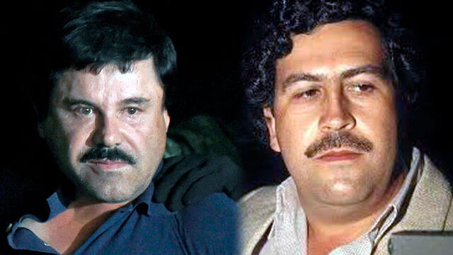 El Chapo aseguró en una entrevista a Rolling stone que sí conoció a Pablo Escobar. Foto: Composición