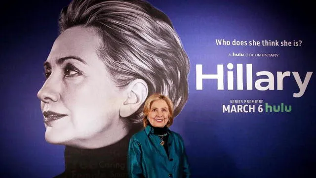 La exsenadora aprovechó el pre-estreno mundial de su serie documental autobiográfica 'Hillary’  para arremeter contra Trump. (Foto: El Heraldo)
