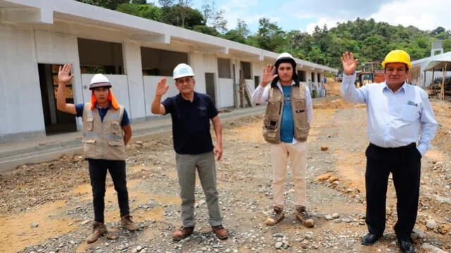 Gobernador Mesías Guevara supervisó trabajos en colegio