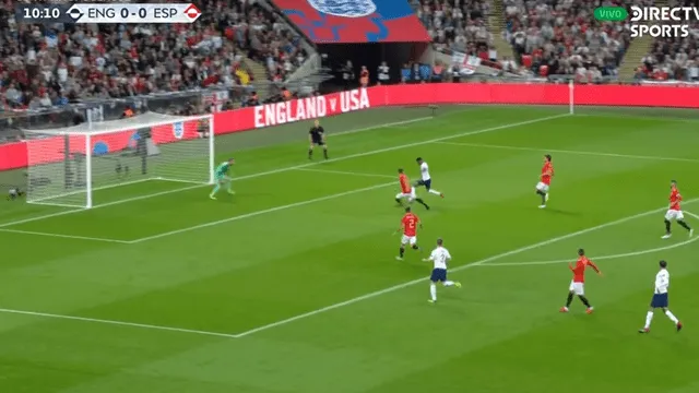 España vs Inglaterra: estupendo gol de Rashford para el 1-0 [VIDEO]