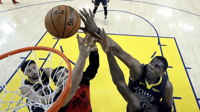 Warriors derrotó a Blazers 110-99 en el tercer juego de la final de Conferencia Oeste de la NBA