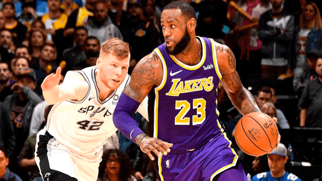 Lakers vs Spurs:  San Antonio viene de atrás y se lleva la victoria ante Los Angeles 