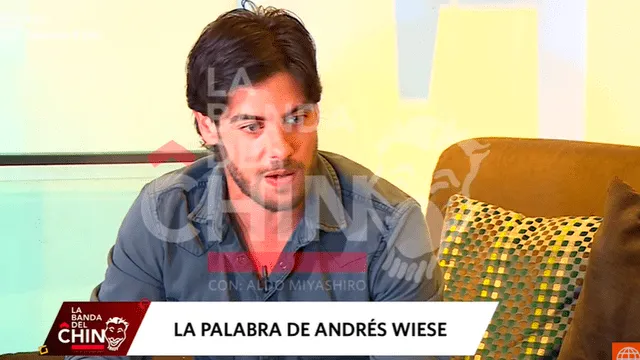 Andrés Wiese se defiende de acusaciones de pedófilo. Foto: Captura América TV.