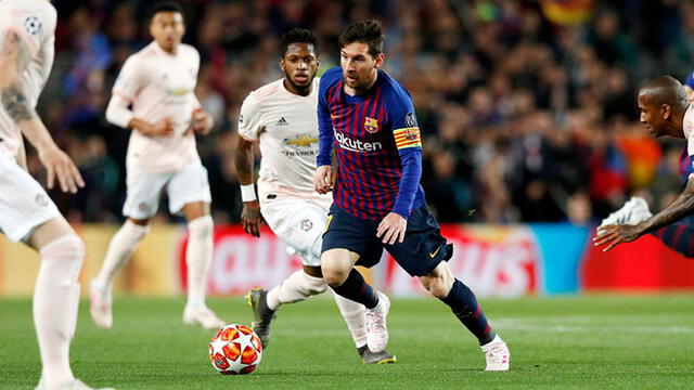  Barcelona vs Manchester United: El golazo de Lio Messi para abrir la cuenta [VIDEO]