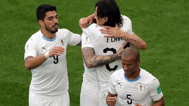Uruguay venció 1-0 a Arabia Saudita y clasificó a segunda fase de Rusia 2018