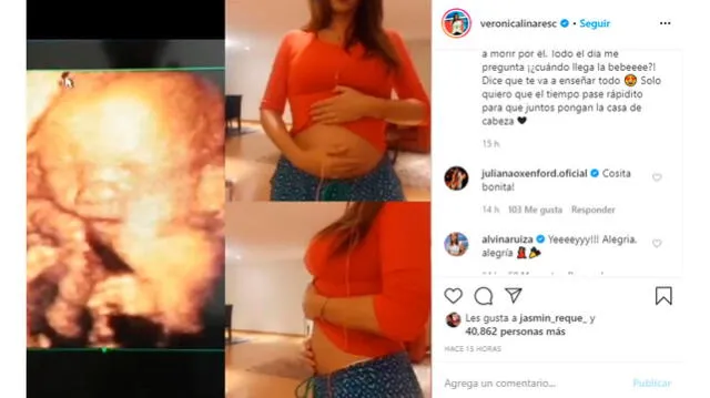 Una publicación en el Instagram de Veónica Linares desbordó de ternura a las periodistas Juliana Oxenford y Alvina Ruiz.