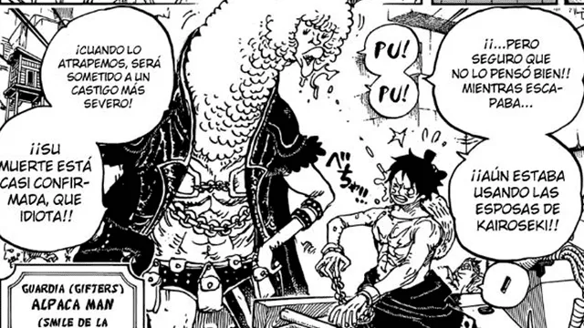 One Piece manga 934: ¡Hyougoro La Flor!