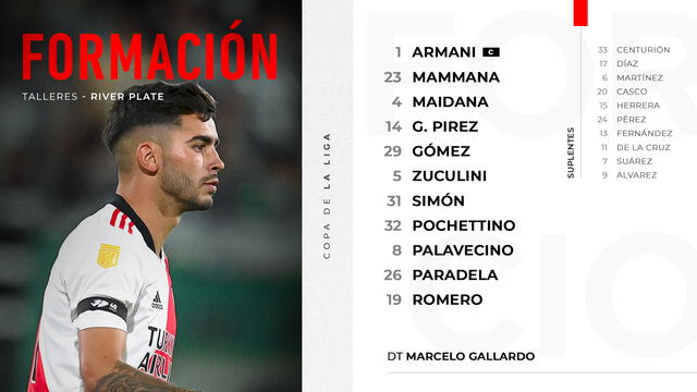 Alineación River Plate