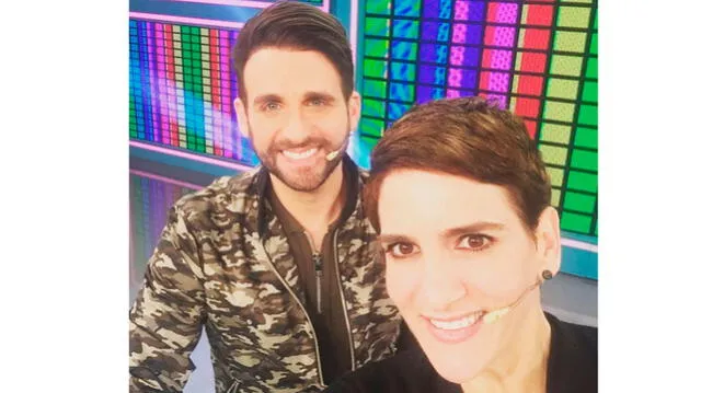 Rodrigo González y Gigi Mitre   Foto: Instagram