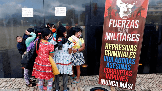 Familia de niña violada por 7 militares en Colombia exige justicia indígena como castigo