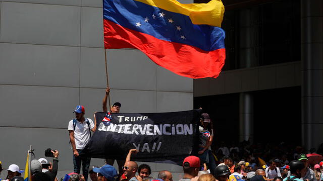 Venezuela: el versus de las marchas entre Guaidó y Maduro en fotos