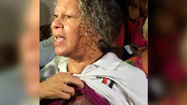 Elizabeth Salazar, la mujer que denunció la crisis hospitalaria de Venezuela. Foto: Difusión