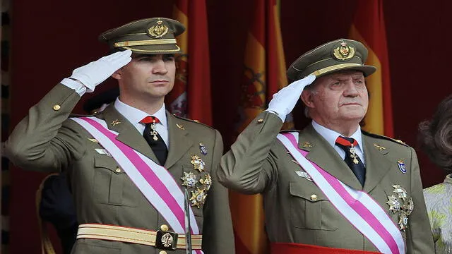 Juan Carlos de Borbón cumplió labores de rey de España durante 40 años. Foto: AFP.