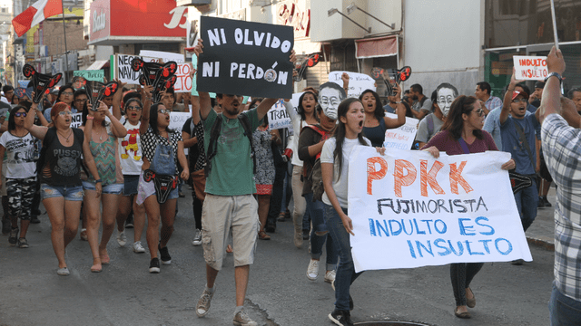 Alberto Fujimori: cuarta marcha contra el indulto movilizó a miles de ciudadanos [VIDEO]