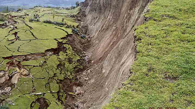 Comunidad de Cusco se sigue hundiendo por falla geológica