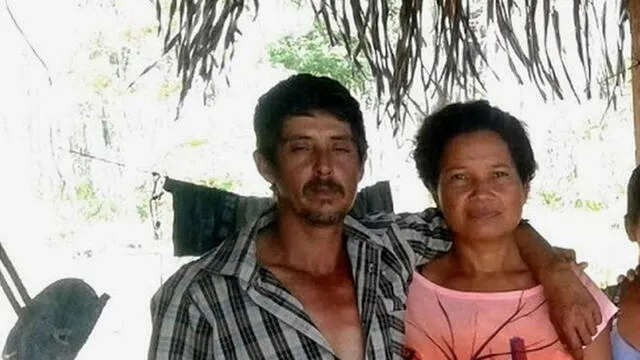 Romildo Schmidt y Eidi Rodrigues fueron calcinados por los incendios en la Amazonía. Foto: Difusión