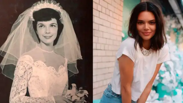 Kim Kardashian difunde foto de Kendall Jenner y el gran parecido con su abuela