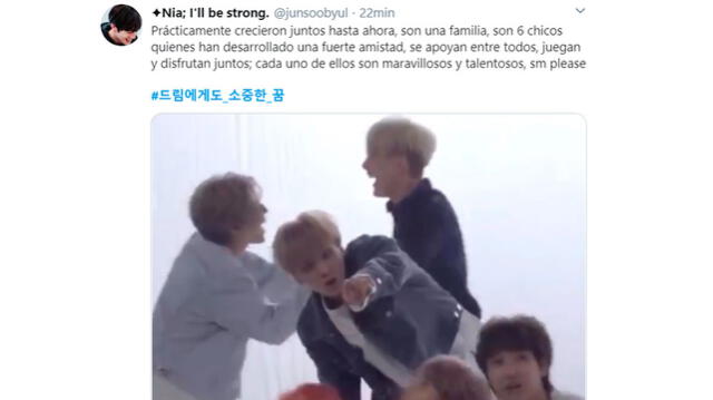 NCT Dream en Twitter