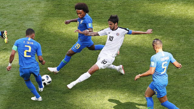 Brasil ganó 2-0 y elimina a Costa Rica |Rusia 2018| RESUMEN Y GOLES