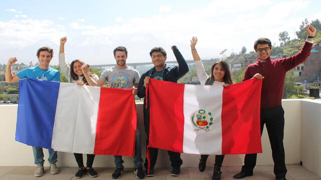 La colonia francesa que vive este Mundial Rusia 2018 en Arequipa [FOTOS y VIDEO]