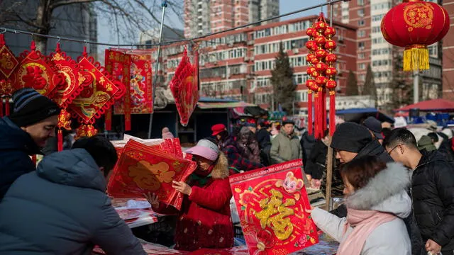 China se prepara el Año Nuevo Lunar de la Rata, que cae el 25 de enero de 2020.