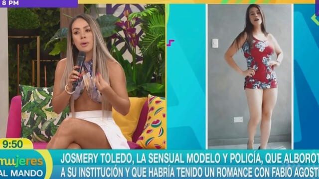 Dorita Orbegoso critica a Jossmery Toledo. (Foto: captura)