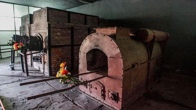 Hornos en los que fueron quemados los cuerpos de los prisioneros en Stutthof. Foto: Picture Alliance.