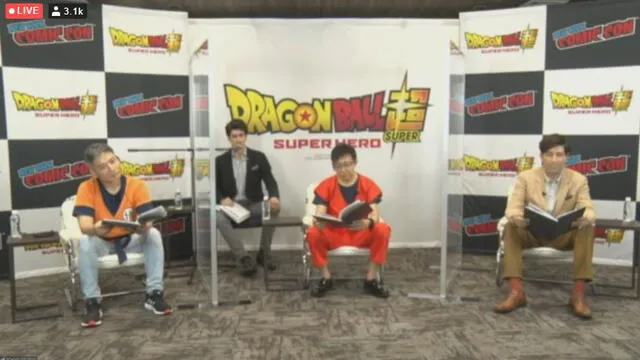 Panel de Dragon Ball Super: Super hero desde TOkio FOTO: NYCC