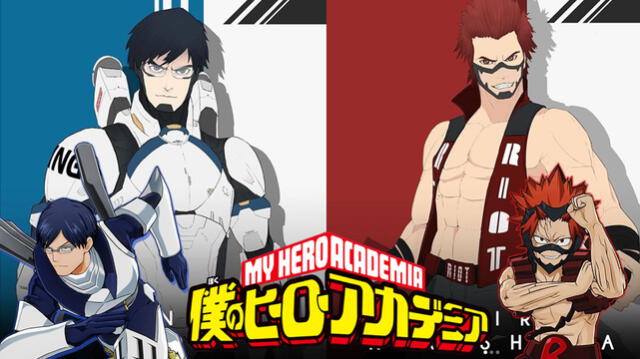 My Hero Academia: Artista retrata como se verían Kirishima e Iida Tenya en su versión adulta