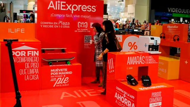 Aliexpress canceló sus despachos de pedidos en españa por no contar con el personal requerido para realizar la labor. Foto: Difusión.