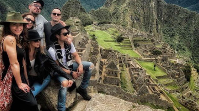 Bárbara Mori se encuentra disfrutando cortas vacaciones en Cusco