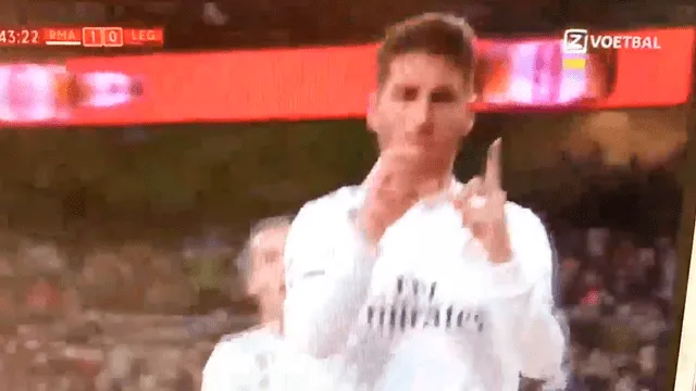 Real Madrid vs Leganés: la calidad de Sergio Ramos que de penal pone el 1-0 [VIDEO]