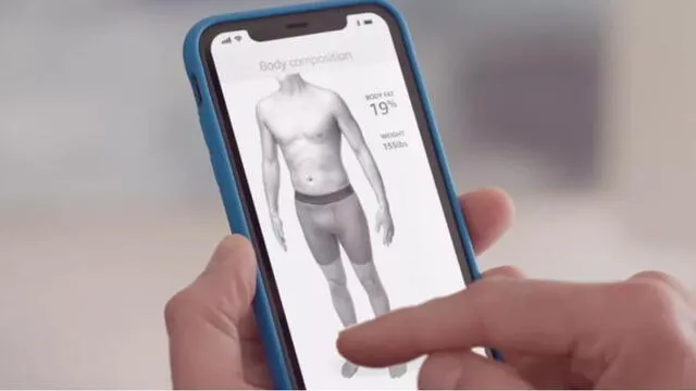 Amazon Halo analiza la salud del usuario. Permite registrar la grasa corporal. Foto: Infobae.