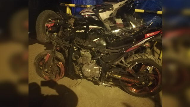 Policía muere en despiste de su motocicleta en Juliaca [VIDEO]