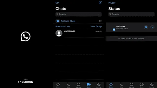 WhatsApp | Modo oscuro en beta de iOS