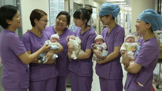 Tasa de cesáreas se redujo drásticamente en China, pero hay detalle que preocupa