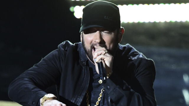 Eminem agradece a la Academia tras presentación en los Oscar 2020