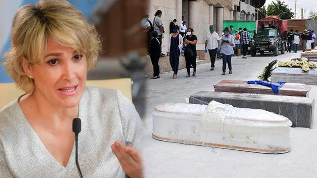Cynthia Viteri, alcaldesa de Guayaquil, asegura que es como si hubiera caído una "bomba" en su ciudad.