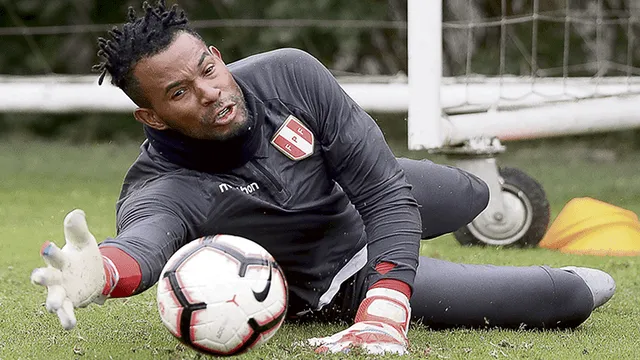 Mundialista. Carlos Cáceda resguardará el arco ‘bicolor’.