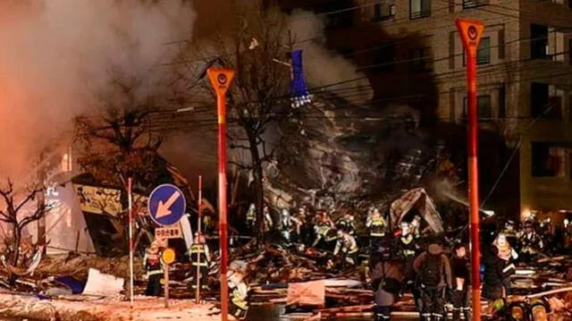 Impactantes imágenes de explosión en restaurante que dejó más de 40 heridos en Japón