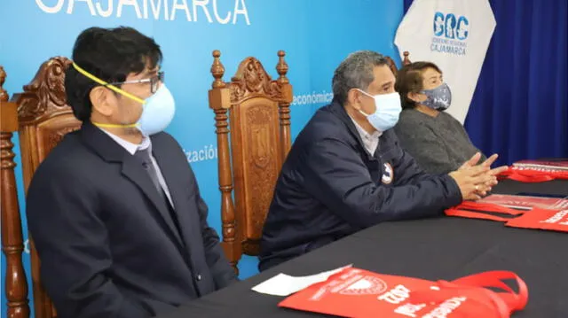Víctor Cruz y Mesías Guevara se reunieron para impulsar encuesta de salud mental en Cajamarca