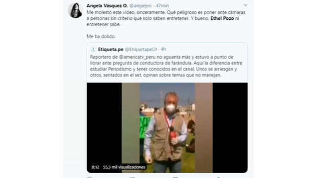El nombre de Gisela Valcárcel también es 'trending topic' por pregunta de su hija al periodista.