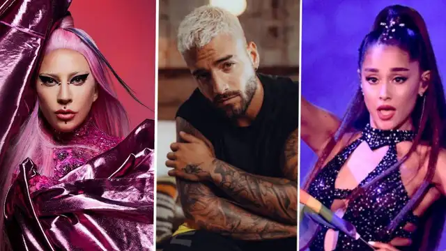 MTV Video Music Awards, Maluma, Ariana Grande, Lady Gaga