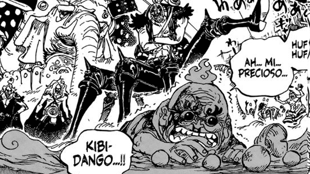 One Piece manga 934: ¡Hyougoro La Flor!