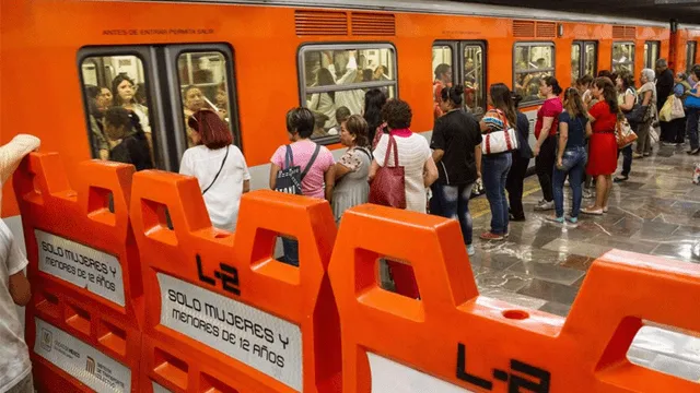 Vagones exclusivos mujeres metro de México