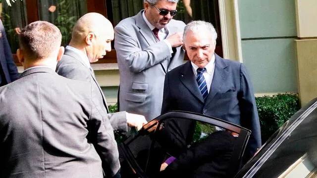 Expresidente Michel Temer se entrega a la policía de Brasil [VIDEO]