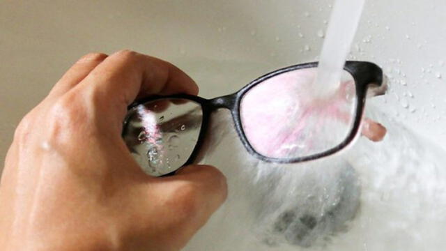Limpieza de gafas