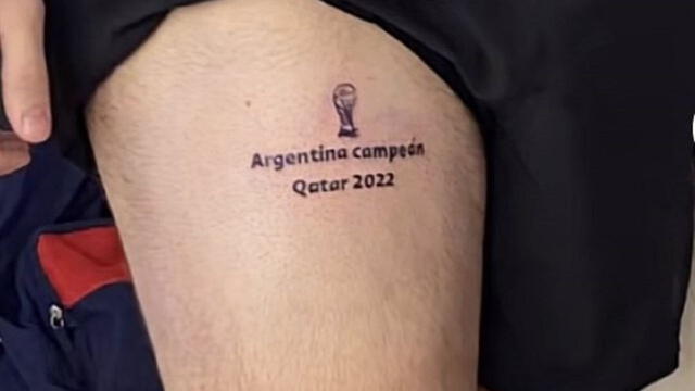 Tatuajes de Argentina campeón: ¿cuáles son los diseños más pedidos?