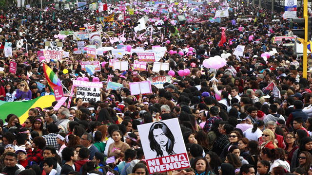 #Marcha8M: colectivos y mujeres marchan hoy contra violencia machista y desigualdad [EN VIVO] 